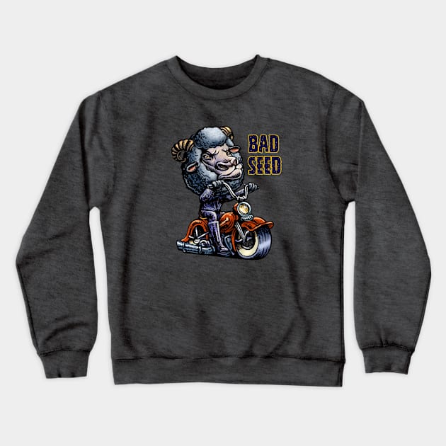 Bad Seed Crewneck Sweatshirt by ChetArt